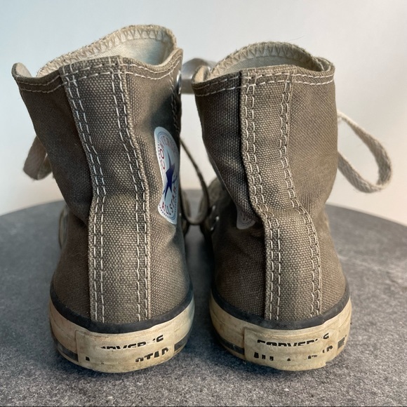Converse Grey Kids High Tops Chucks - Picture 6 of 10